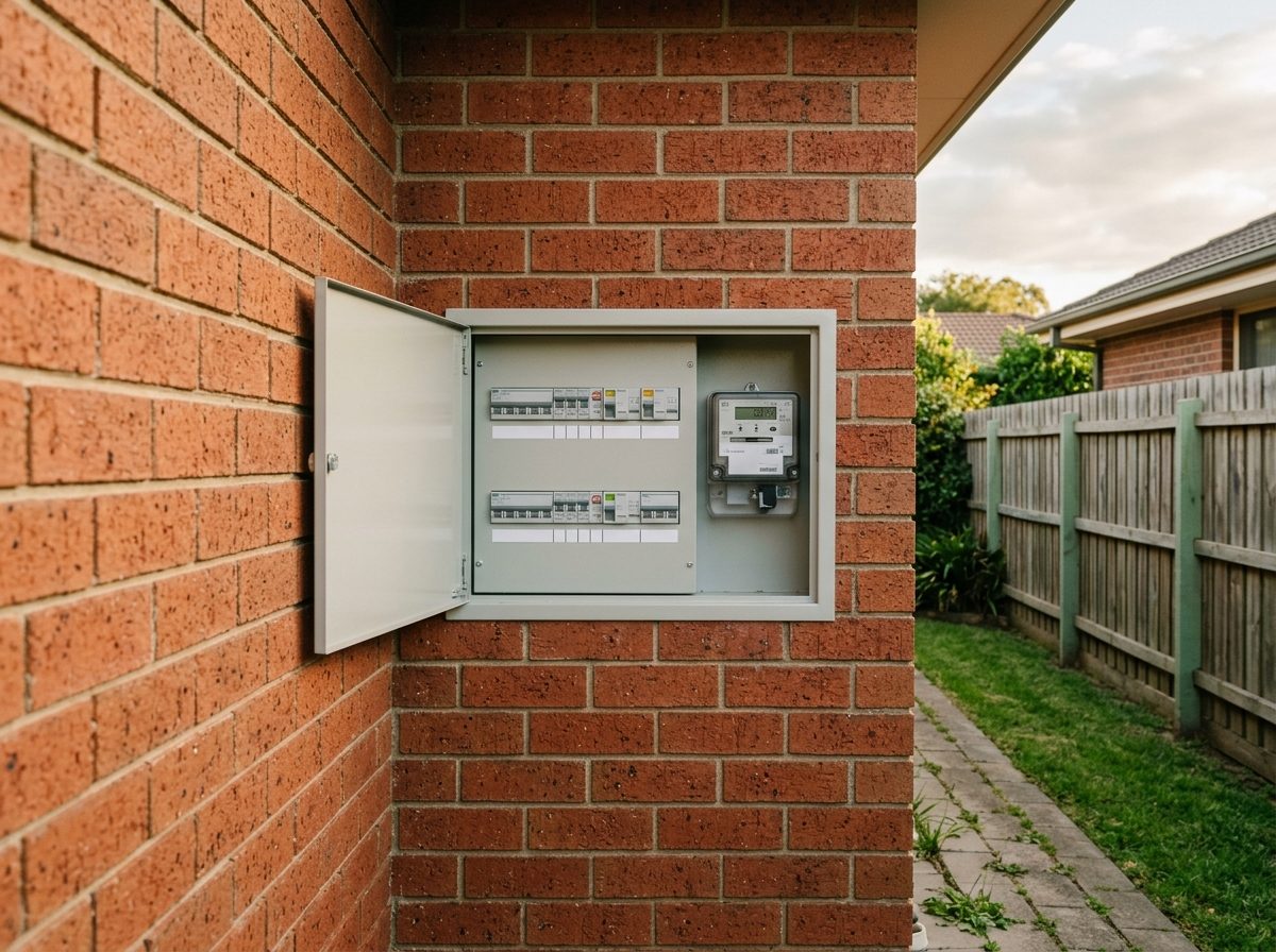 Upgraded residential switchboard